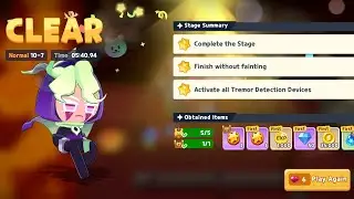 CookieRun: Tower of adventures - Chapter 10-7 _ Hidden treasure _ 3 stars.