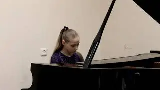 Хакимулина Арина, 5 класс. Баркарола (из оперы 'Сказки Гофмана') Жак Оффенбах