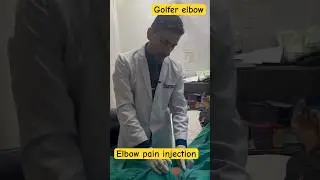 Elbow pain injection