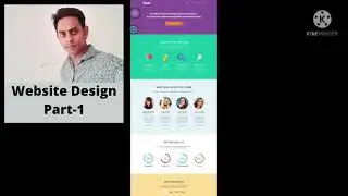 OnePage Website Design With Canva Apps For Mobile Phone by Sk Seraj.
