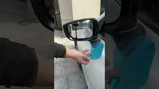 Anti rain and anti mist mirror protection#MomentsGang#short#DIY