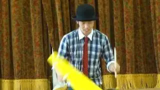 大学生によるジャグリングショー4‐5
