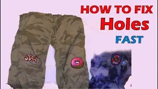 How To Repair Clothing  in a few minutes!