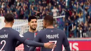 París Saint-Germain VS Borussia Dortmund 3-1 EAFC 24 IA Leyenda