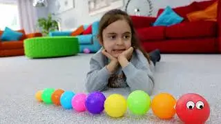 Learning Numbers & Colors for Children with Caterpillar Toy