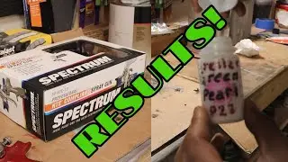 Harbor Freight Clear Gun First Use and Pearl Experiment