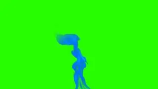 blue gas fire green screen free royalty footage