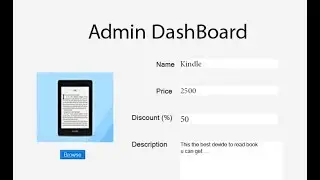 4. Mini Project - E Commerce App | Part 1 | 2D arrays | User authentication | Admin Dashboard