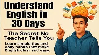 Understand English in 30 Days | The Secret No Teacher Tells You