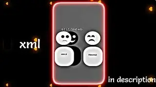 Angry Face Status Alight Motion Video Editing | Attitude Status Video Editing | Best Friend Xml File