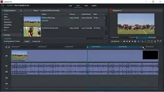 How to erase a section of video in lightworks
