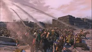 Total War: Attila Siege Defense of Rome Epic Death Battle