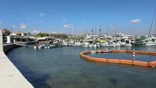 🔴Explore Cyprus is live from Paphos City Harbour on Cyprus Island 🏝️