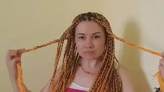 Как уложить афрокосы за 1 минуту. Лёгкие причёски с афрокосами