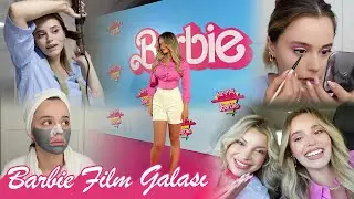 BENİMLE BARBİE FİLM GALASINA GELİN | Cilt Bakımı, Saç, Makyaj, Kombin + VLOG💞🥹🫶🏻✨
