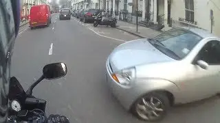Crazy People vs UK Bikers Road Rage and Near Misses #1