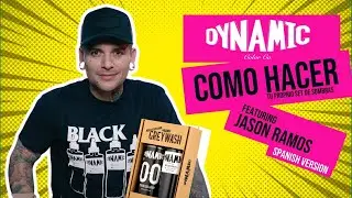 Jason Ramos Tattoos demos Dynamic's Make Your Own Greywash Set (Spanish)