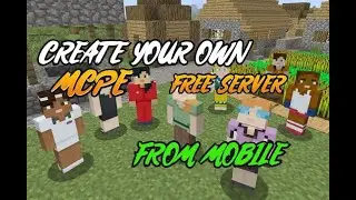 How to create Free SMP | How to Make A Server in Mobile | Minecraft Pocket Edition/JAVA 2022