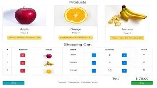 Shopping Cart | Vue.js | BootstrapVue | ES6 | Javascript | Vue CLI