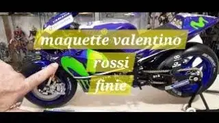 MAQUETTE VALENTINO ROSSI FINIE  @SpotTVAltaya #valentinorossi