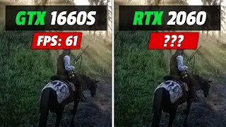 GTX 1660S vs RTX 2060 | Red Dead Redemption 2