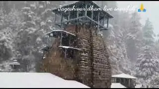 Jageshwar dham live Snowfall