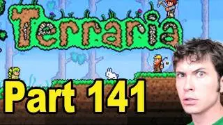 Terraria - I KILLED MYSELF - Part 141