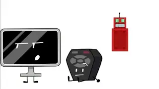 Double A batteries. - A TPOT fan animation. | Ft. TV, Remote, and Roboty.