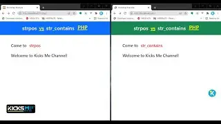 PHP | STRPOS  vs  STR CONTAINS