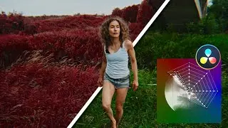 How to do Extreme Color grades - Color Warper tool - Davinci Resolve