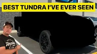 🤯 The Best Looking Toyota Tundra Ive Ever Seen! 😍