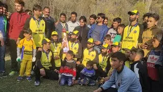 winning moment of team hajinar in grand finale of unity cup 2021 at chamkot karnah #cricket🏏