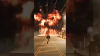 VFX - When Planes Come Crashing - Run #shorts #vfx #shortvideo