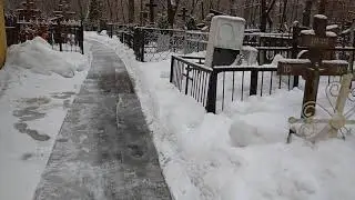Схимонахиня Ольга Ложкина, Калитниковское кладбище, Москва