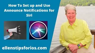 How To Set Up and Use  Announce Notifications for Siri