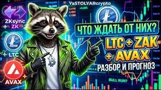 What is happening with LTC, ZK, AVAX?