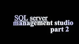 SQL server p-2