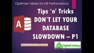 Tips Increase DB Performance Part 1