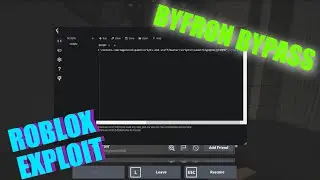 [NEW] Roblox How To Bypass Byfron