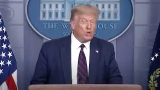PRESIDENT ASKED SHOCKING QUESTION: Trump EXPLOSIVE Press Conference from the White House