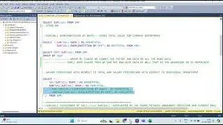 WINDOWS AGGREGATE FUNCTIONS