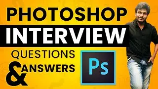 Photoshop Interview Questions And Answers | Graphic Design by Grafix Vidya | Episode-1