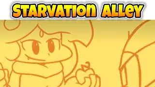 Friday Night Funkin' Vs Starvation Alley - Escenas y Final (La Nueva Novia De Pico) (FNF MOD)