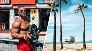 A Full Day Of Eating & Training LA (ft. Golds Gym, Venice Beach)