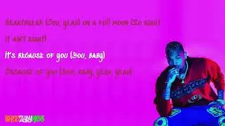 Chris Brown - Heartbreak on a Full Moon [LYRIC VIDEO]