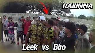 RALINHA BIRO VS LEEK NO PARQUE  VILLA LOBOS!!