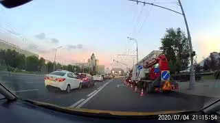 ДТП на Люсиновской
