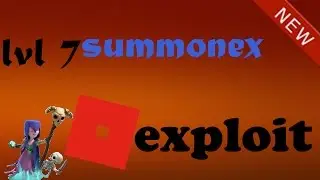 roblox exploit new summonex (pacthed!) lvl 7 free