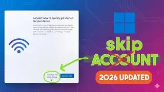 How to Skip Microsoft Sign In | Windows 11 Setup Without Microsoft Account (2026)