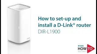 How to setup and install my DIR-L1900 in router mode